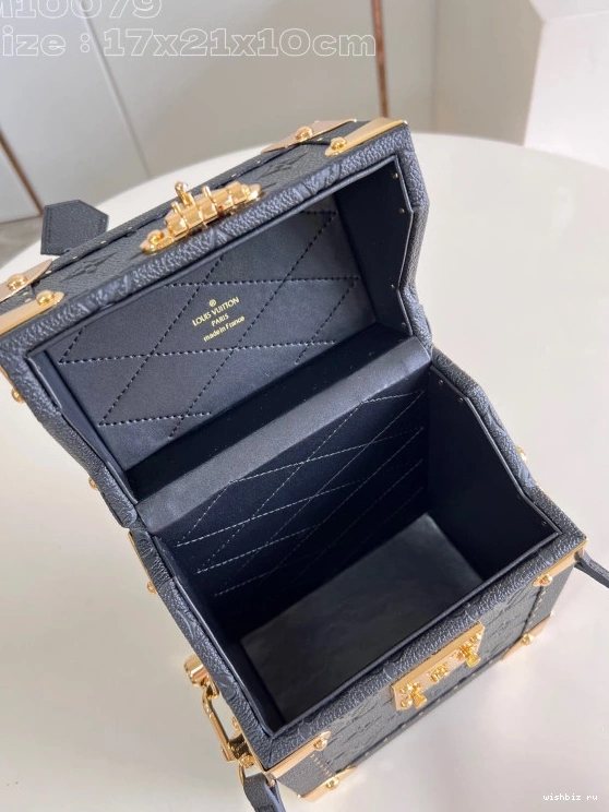 WIS VUITTON Monogram Canvas Box Camera LOUIS 0303